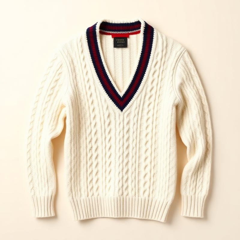 Cable Knit Cricket Sweater