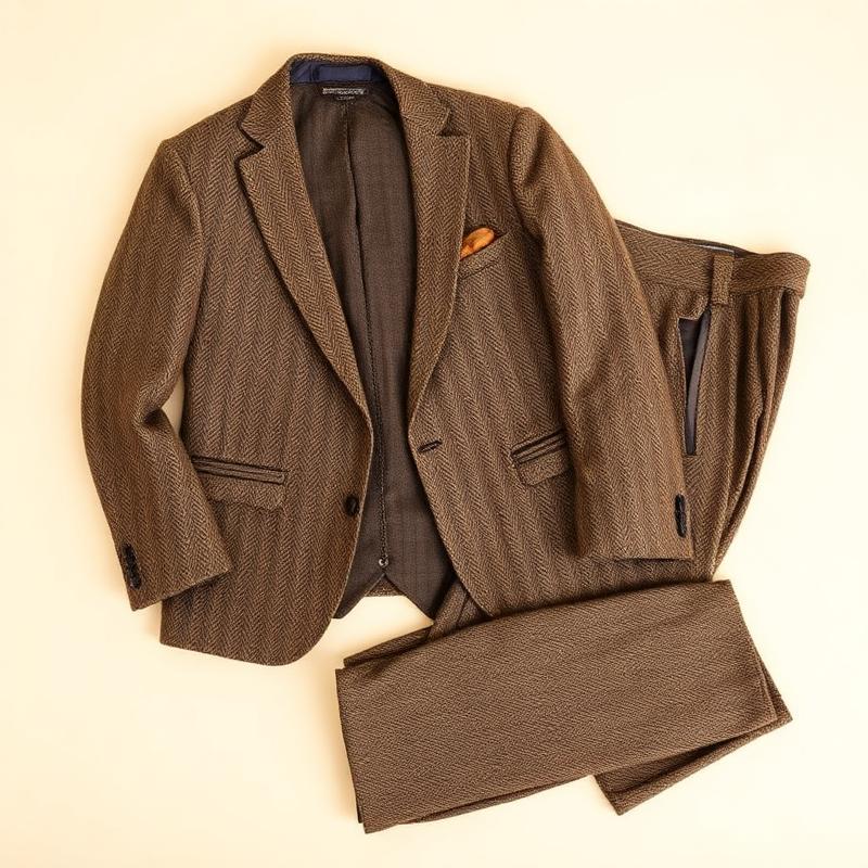 Three-Piece Tweed Suit