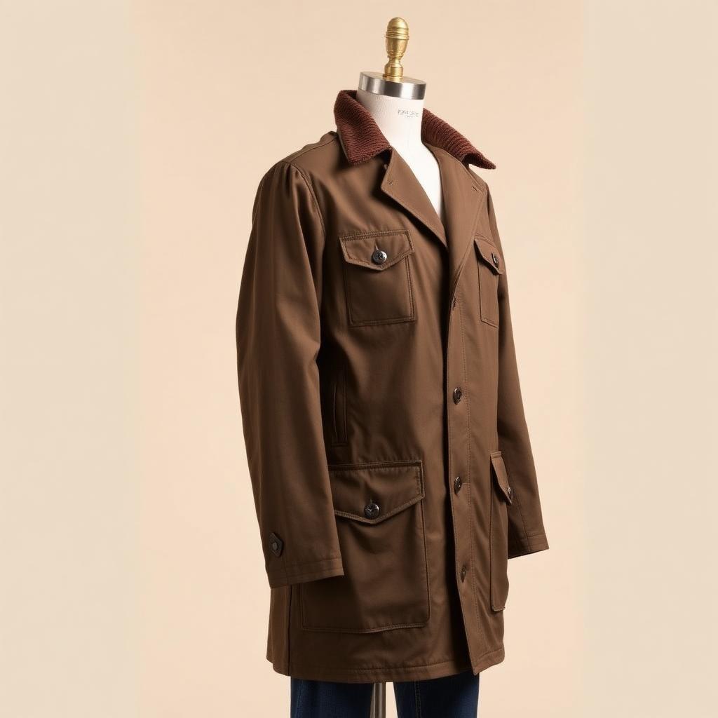 Waxed Cotton Sideline Coat