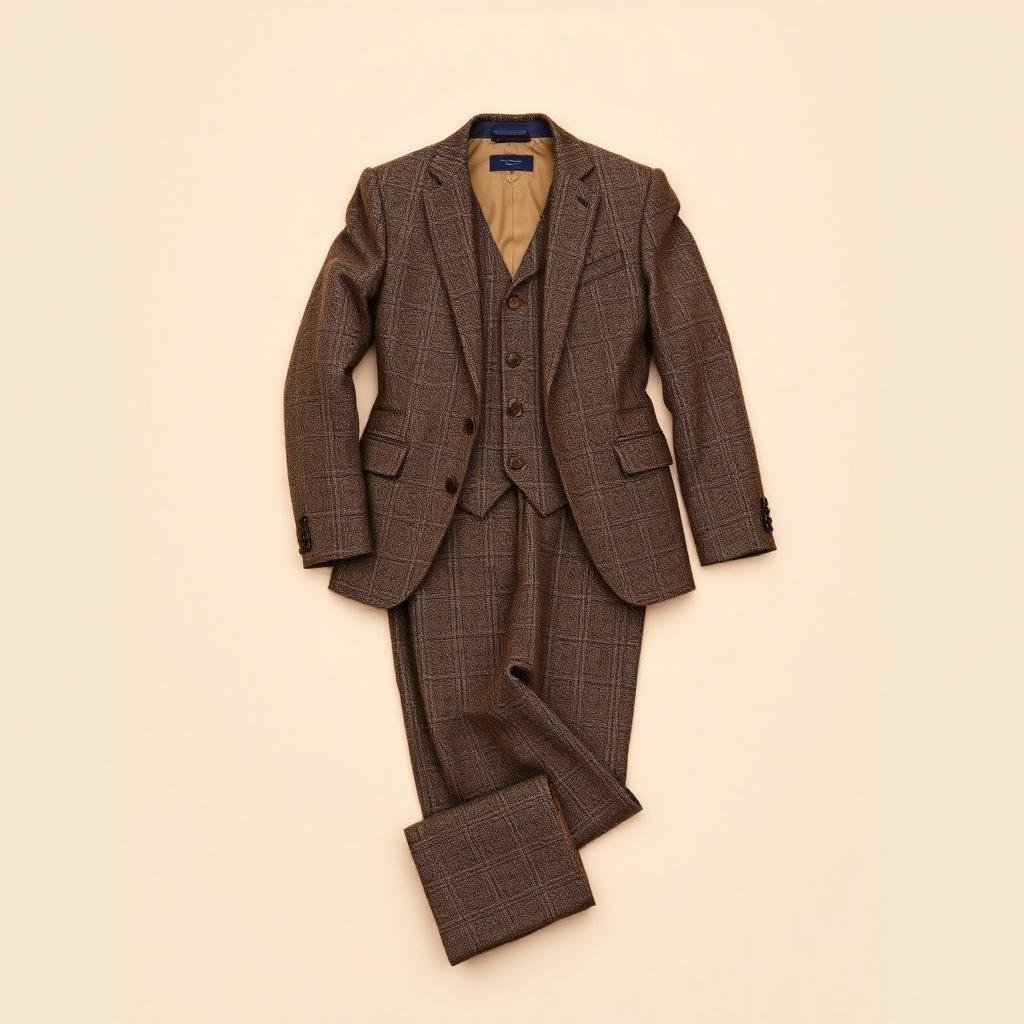 Donegal Tweed Three-Piece Suit